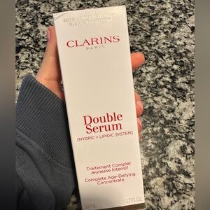 BNWT Clarins Double Serum